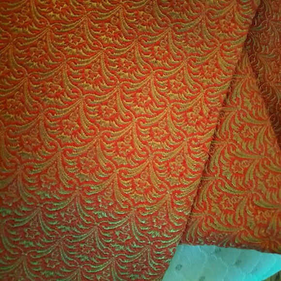 Large 51" Jacquard Christmas Tree Skirt - Picture 3 of 6